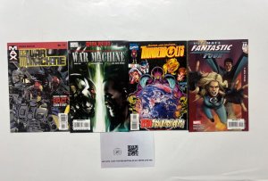 4 Marvel Comics Fantastic Four # 40+Thunderbolts # 11+War Machine # 1 5 6 JS45