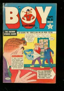 BOY COMICS #81 1952-CHARLES BIRO-IRON JAW-CRIMEBUSTER G