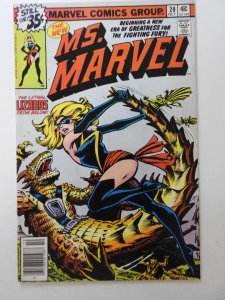 Ms. Marvel #20 The Lethal Lizards! Sharp Fine Condition!