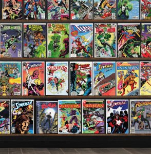 Huge Lot 140+ Comics with Green Lantern, X-Factor, X-Force, Sun Devils & More!