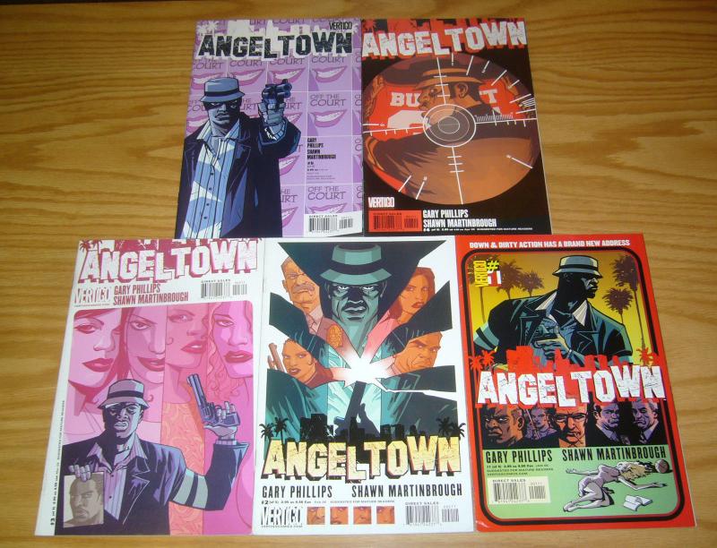 Angel Town #1-5 VF/NM complete series - down & dirty action vertigo comics 2 3 4