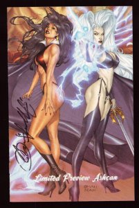 Vampirella / Lady Death Limited Preview Ashcan - Signed (8/8.5) 1999