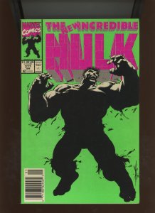 (1991) The Incredible Hulk #377: KEY! NEWSSTAND! WE COMBINE SHIPPING! (8.0/8.5)