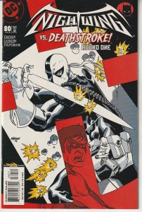 Nightwing #80 (2003)  Nightwing  vs Deathstroke The Terminator !
