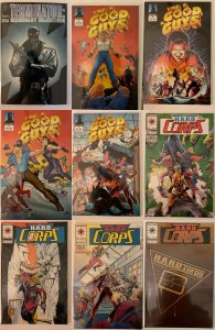 Lot of 9 Comics (See Description) The Good Guys, The H.A.R.D. Corps, Terminat...
