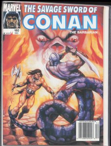 The Savage Sword of Conan #180 (1990) Conan