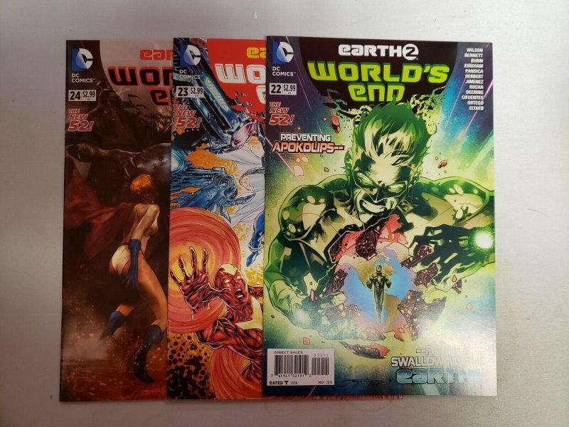 Earth 2 World's End (DC 2014) #1-26 COMPLETE RUN N52 