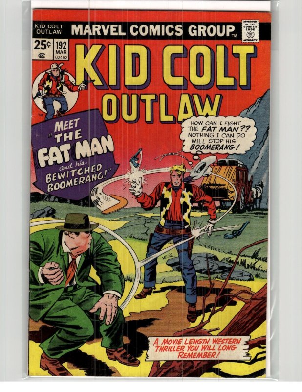 Kid Colt Outlaw #192 (1975) Kid Colt