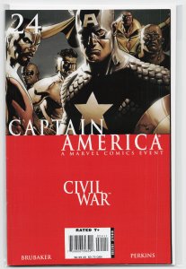 Captain America #24 (2007) Captain America