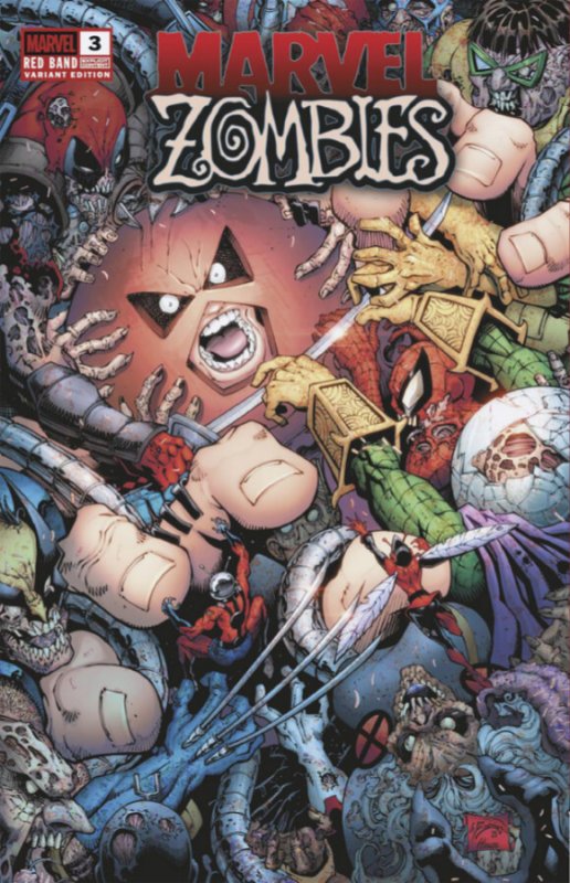 MARVEL ZOMBIES: RED BAND #3 ? WILL ROBSON VARIANT [POLYBAGGED] 1:25