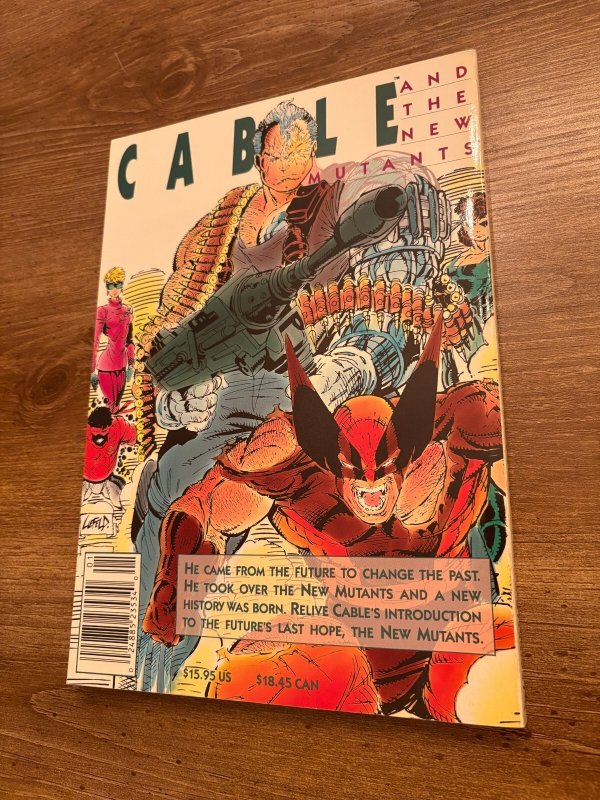 Cable & The New Mutants Marvel Comics TPB Graphic Novel Comic Book XForce 9 J387