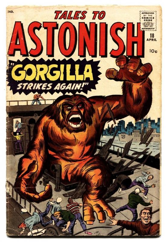 Tales To Astonish #18-1960-MARVEL-Kirby and Ditko horror art-comic book