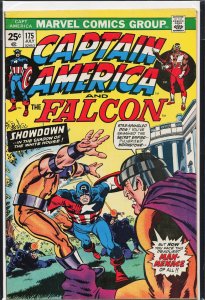 Captain America #175 (1974) Captain America and the Falcon