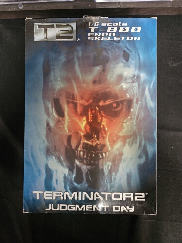 Terminator 2 Judgement Day 1/6 Scale T-800 Endo Skeleton Silver Repaint Ver. ...