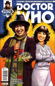 Doctor Who: The Fourth Doctor #1F VF/NM ; Titan | New Adventures