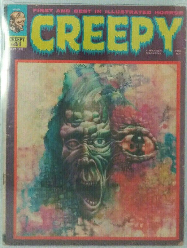 1971 Warren ~ Creepy #41 ~ CGC 4.0 VG ~ Richard Bassford Frontispiece
