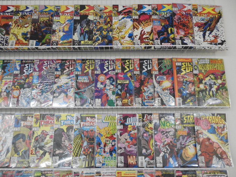 Huge Lot 160+ Comics W/ Silver Surfer, Dr. Strange, Deathlok+ Avg VF- Condition!