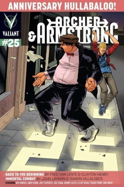 Archer & Armstrong (2012 series)  #25, NM + (Stock photo)