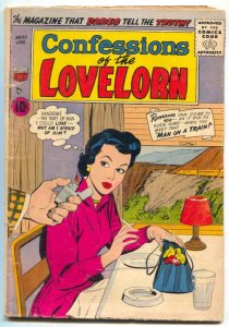 Confessions of The Lovelorn #77 1957- ACG Romance VG-