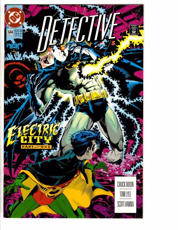 6 Detective Comics Feat. Batman DC Comic Books # 640 641 642 643 644 645 AB6