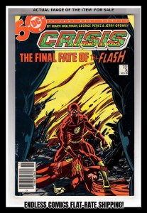 Crisis on Infinite Earths #8 (1985) Death of The Flash!   / EBI#3