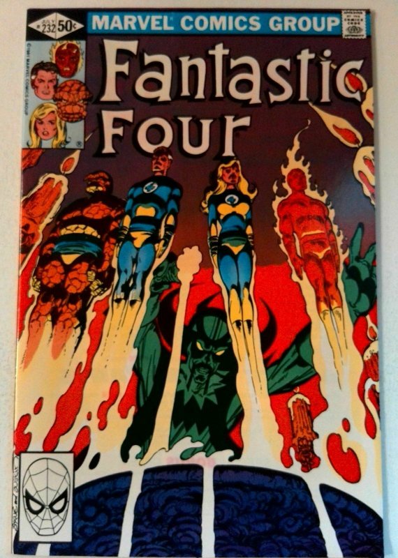 Fantastic Four #232 Marvel 1981 VF+ Bronze Age 1st Printing Comic Book