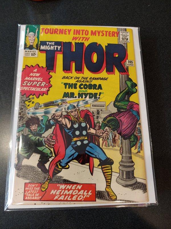 JOURNEY INTO MYSTERY #105 high grade EARLY THOR APPEARANCE