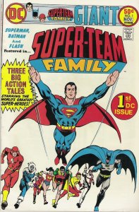Super-Team Family #1-15 (1975)  complete set  average grade VF 8.0  see desc.