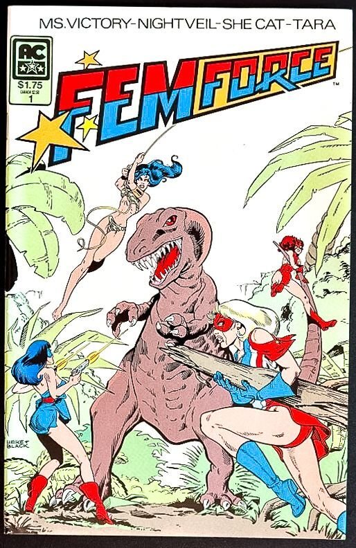 FemForce #1 (1985) AC Comics [Rare] 1st App Fem Force,  1st all Female Team NM!