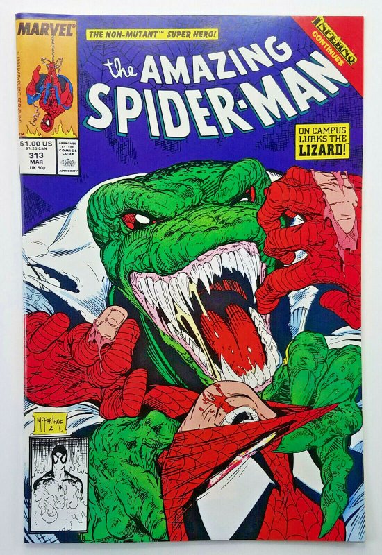 Amazing Spider-Man #313 ? NM ? TODD McFARLANE ? Marvel '88