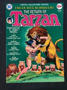 TARZAN JOE KUBERT ART C-29 TREASURY EDITION COMIC BOOK VF