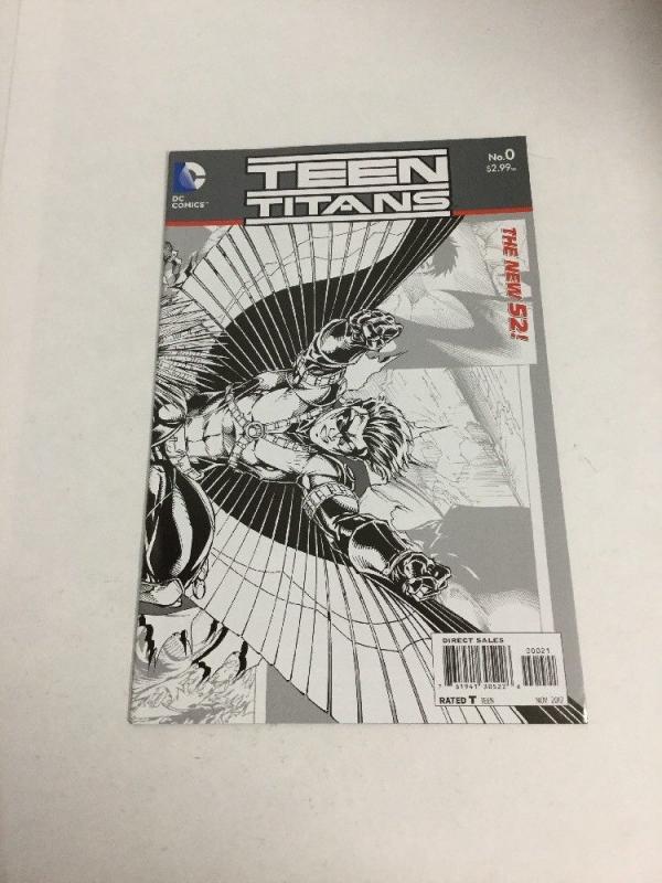 Teen Titans 0 Sketch Variant Nm Near Mint DC Comics New 52