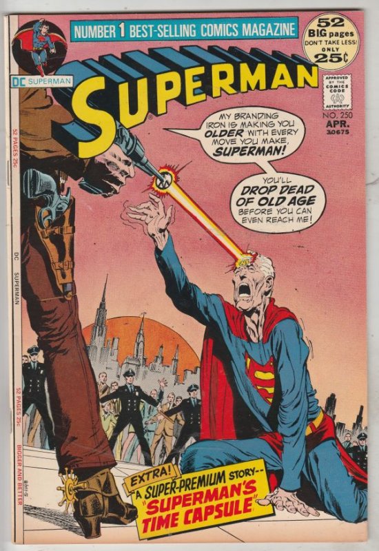 Superman #250 (Apr-72) VF/NM High-Grade Superman