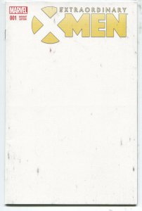 Extraordinary X-Men #1 Blank Variant (Grade 9.2) WH
