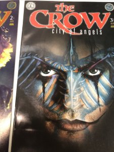 The Crow City Of Angels (1996) Set Issue # 1-3 • Kitchen Sink Press • Hole •Bush