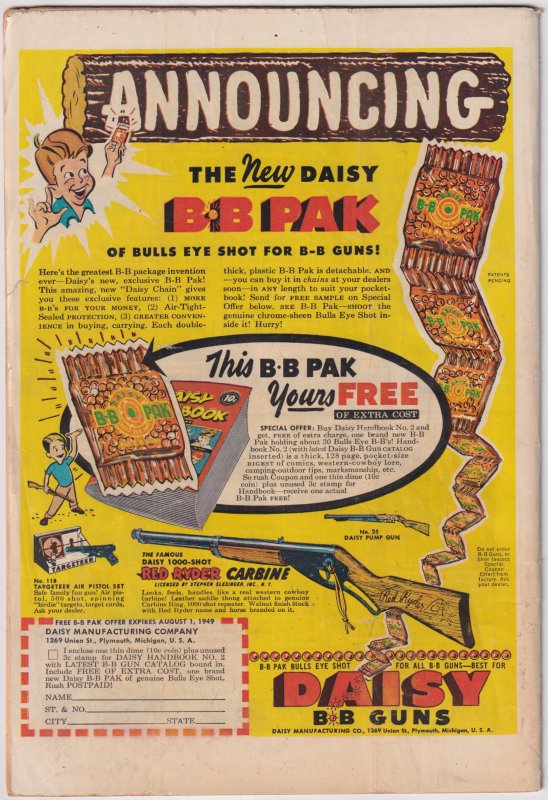 Monte Hale Western #37 (1949) Monte Hale