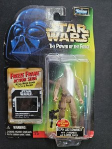 Star Wars Power of The Force Bespin Luke Skywalker w/Lightsaber and Blaster...