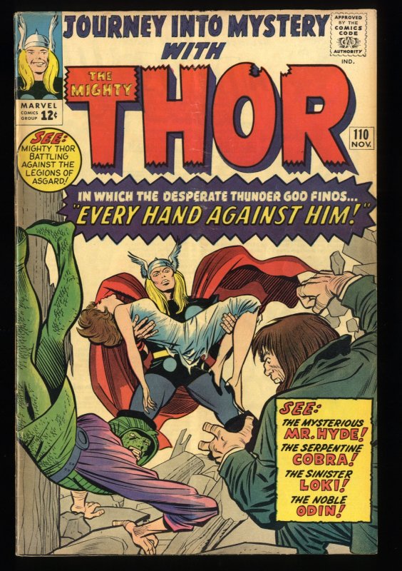 Journey Into Mystery #110 VG+ 4.5 Thor!