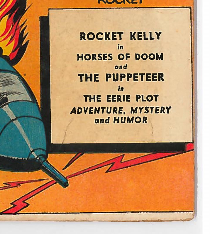 Rocket Kelly (1944) #2 VG/FN, Hard to find