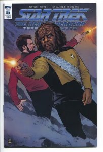 STAR TREK TNG TERRA INCOGNITA (2018 IDW) #5 CVR A SHASTEEN