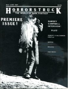 HORRORSTRUCK #1, VF, Ramsey Campbell, 1987, World of Dark Fantasy, Magazine