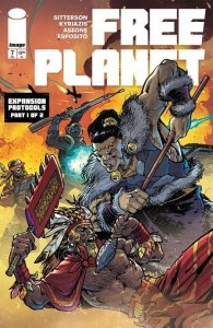Free Planet #7 Cvr B Ilias Kyriazis & Vittorio Astone Var Image Comics