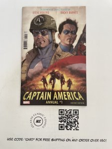 Captain America Annual # 1 NM 1st Print VARIANT Cover Marvel Comic Book 3 MS6