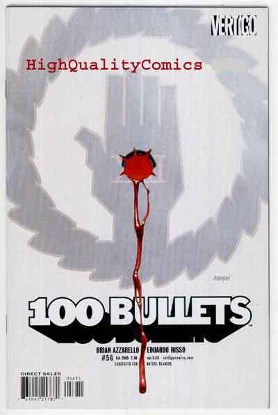 100 BULLETS #56, NM+, Brian Azzarello, Voodoo, Vertigo, more in store