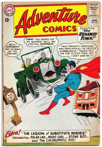 ADVENTURE COMICS #306 (Mar1963) 5.0 VG/FN   First LEGION OF SUBSTITUTE HEROES!