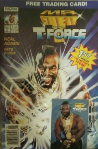 Mr. T and the T-Force #1 With Trading Card Now Comics Poly Bagged Jun 1993 VFNM)