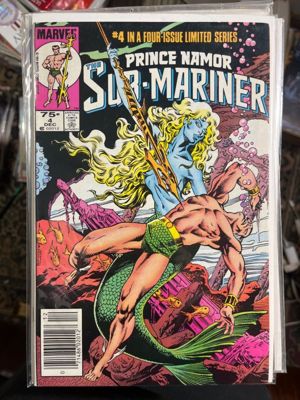 Prince Namor, the Sub-Mariner #4 (1984)