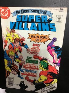Secret Society of Super-Villains #9 (1977) high-grade Kid Flash Creeper VF/NM