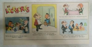 (46) The Lockhorns Sunday Pages by Bill Hoest from 1980 Size: ~7.5 x 15 inches