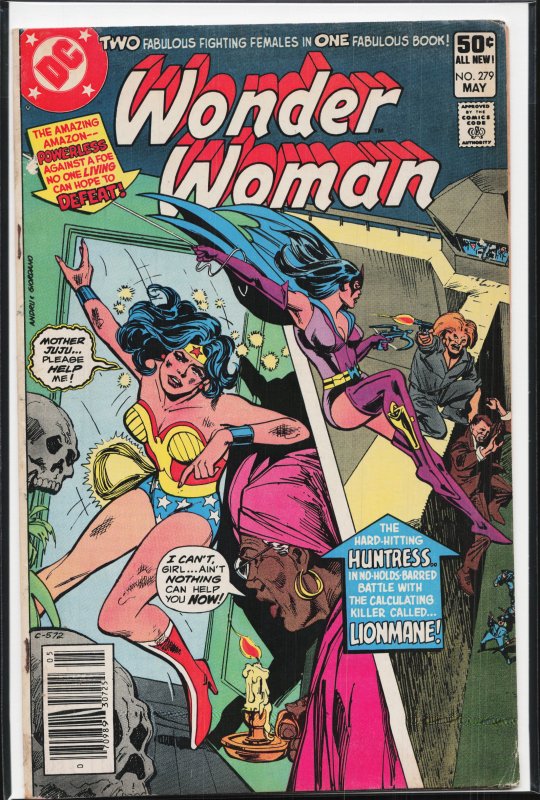 Wonder Woman #279 Newsstand Edition (1981) Wonder Woman